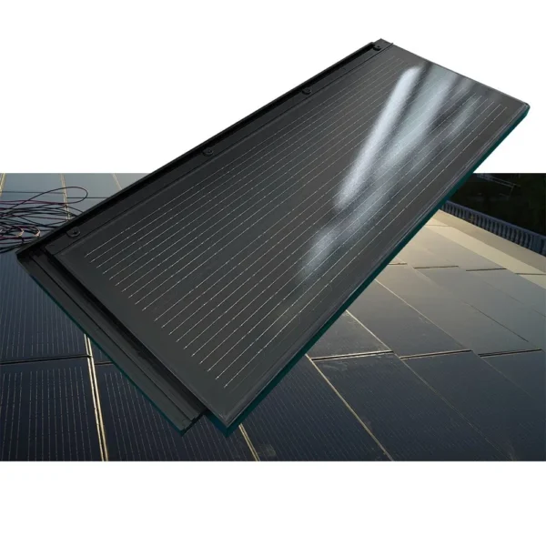 IEC 61215 Easy Maintenance Green Power BIPV Solar Roofing Tiles with Structure Waterproof