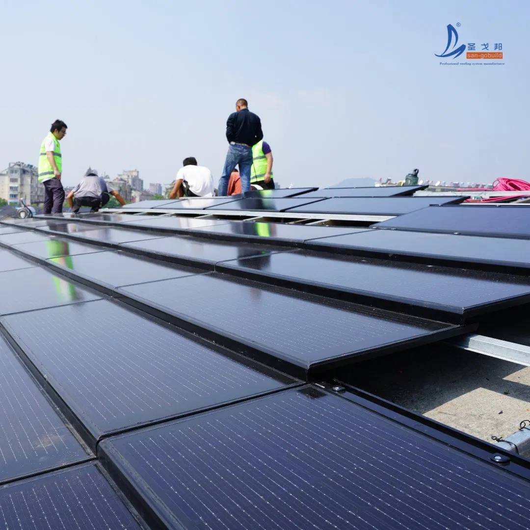 IEC61215 Glass 500W BIPV Photovoltaic Green Energy Solar Roof Tiles for Germany IEC61215 Glass 500W BIPV Photovoltaic Green Energy Solar Roof Tiles for Germany