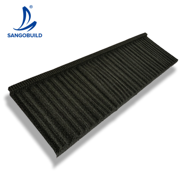 Improved Thermal Insulation Aluminum Zinc Steel Stone Coated Shingles Roof for Indonesia
