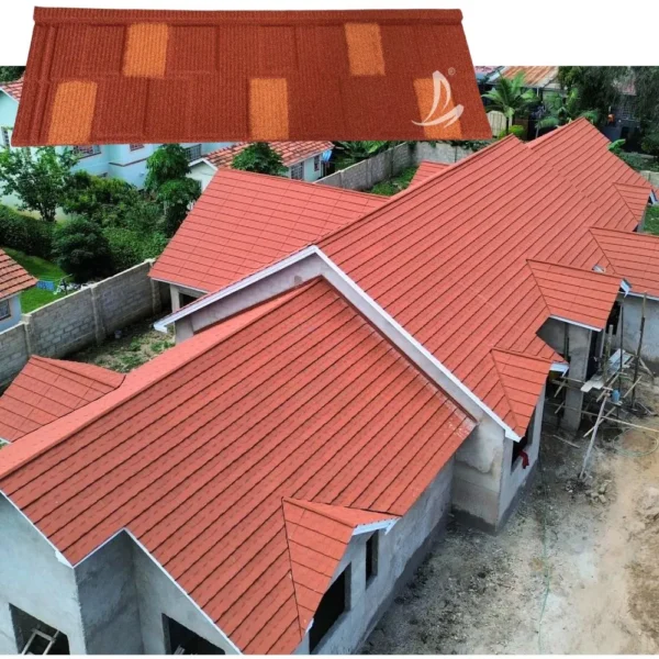 India Hot-Sale Design Metal Roofing Aluminum Roofing Material Corrugated Roofing Sheet Classic Shingle Stone Coated Metal Roof Tile