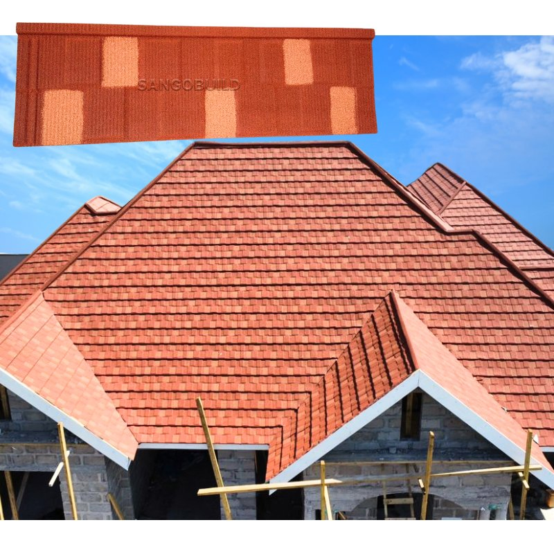 India Hot-Sale Roof Tile Residential Roofing Material Stone Coated Steel Roof Sheet India Hot-Sale Roof Tile Residential Roofing Material Stone Coated Steel Roof Sheet