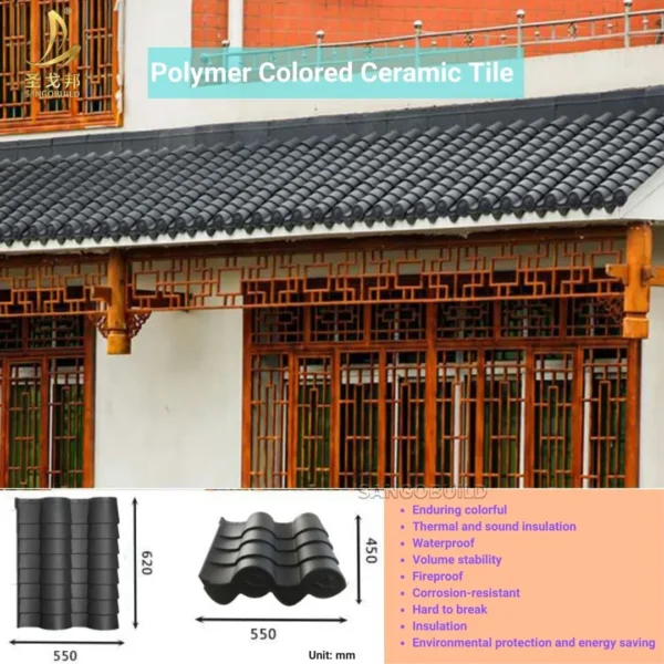 India Thailand Myanmar Malaysia Japan Hot Sale Chinese Ancient Architecture China Traditional Style Roof Tile