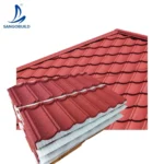 Indian Hot Sale Building Materials Stone Coated Metal Roofing Tiles Bond Tile