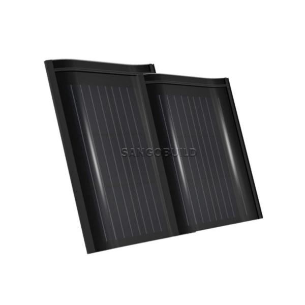 Innovative Corrugated Solar Roof Shingles Flexible Solar Panel for Modern Building Roof