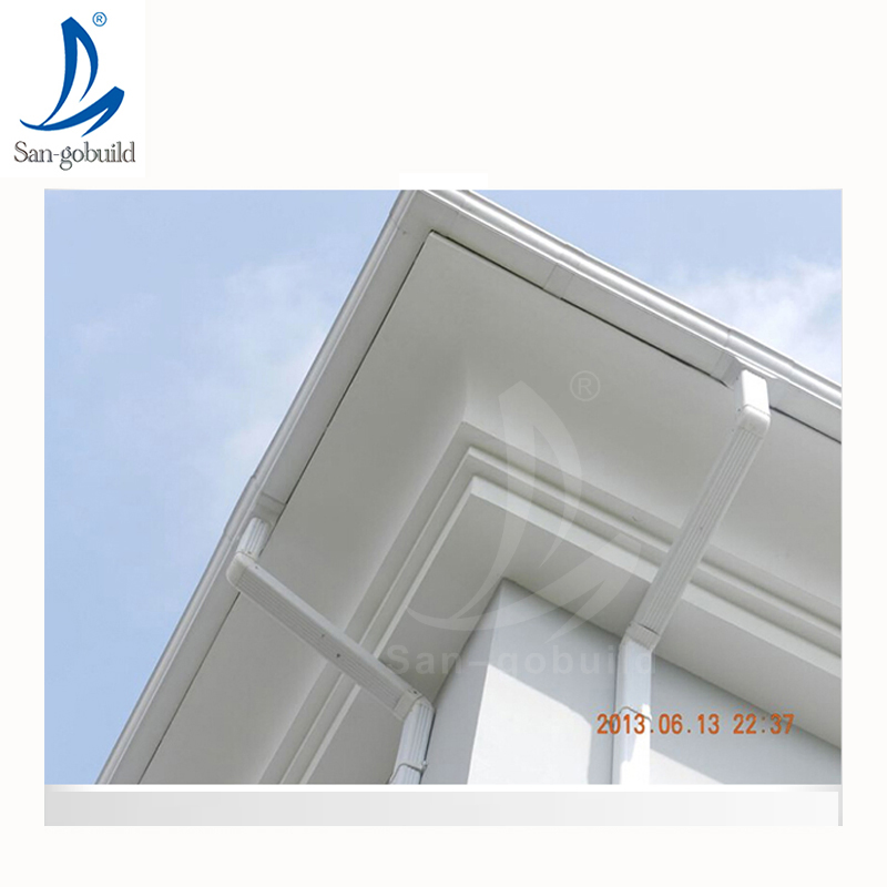 K Style Gutter and Downspout Accessories, White 7 PVC Gutter Rain Collector Ghana Kenya Nigeria K Style Gutter and Downspout Accessories, White 7 PVC Gutter Rain Collector Ghana Kenya Nigeria