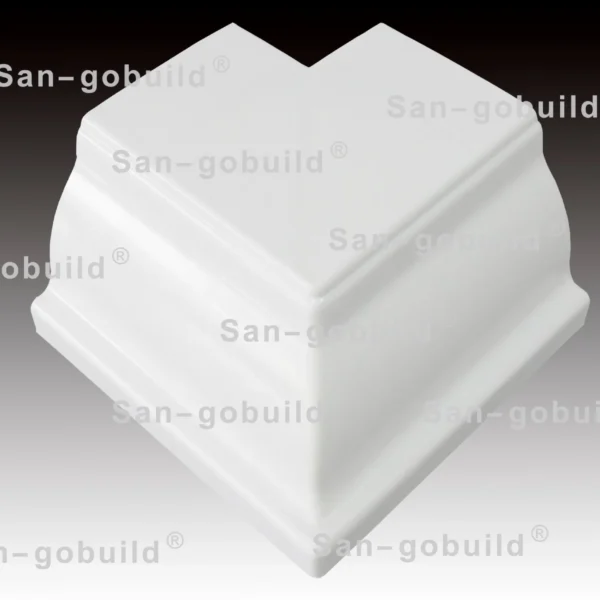 K Style Roofing Gutter PVC Drainage Products Home Need Rain Water Tube and Downspout Outside Corner