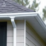 Kenya 5.2 Inch Rainwater Treatment Square Rain Gutter Building Pipe Downspout Gutters