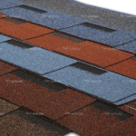 Kenya Ghana Hot Sale Construction Materials Affordable Roofing Materials Asphalt Roofing Tiles