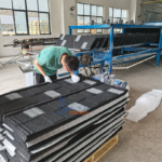 Kenya Lightweight Roofing Sheet Africa Cheaper Black Stone Coated Metal Roof Tile
