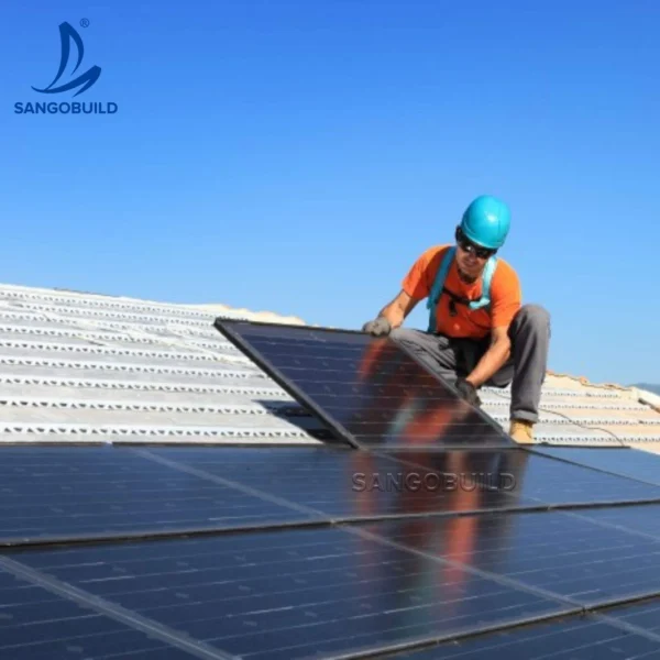 Kenya Types Iron Sheets Solar Roof Tiles Sheets Stone Coated Metal Roofing