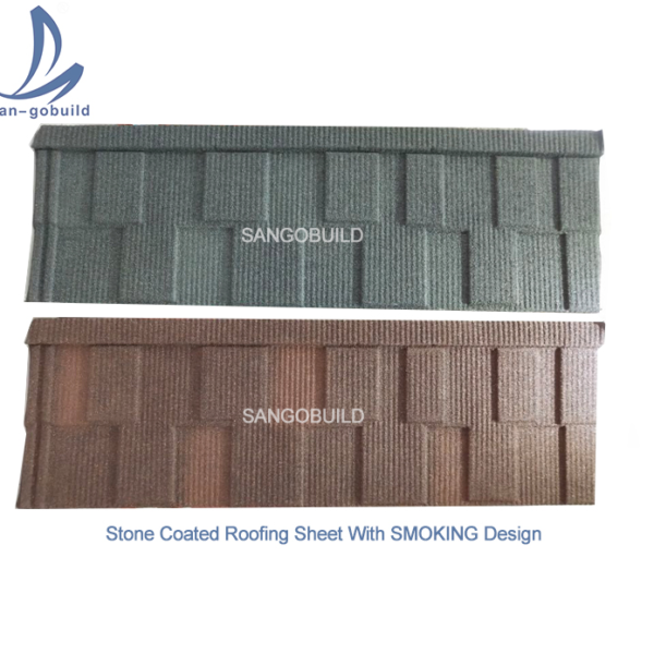 Korea Types of Roof Covering Materials Stone Coated Roofing Sheets