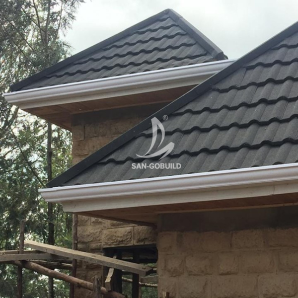 Korea Types of Roof Covering Materials Stone Coated Roofing Sheets