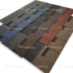 Laminated Asphalt Shingle Roofing Color Stone Chips Coating Fiberglass Roof Tiles China Supplier