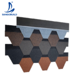 Lifetime Roofs Waterproof Goethe Mosaic Roof Tile 3-Tab Fiberglass Roofing Materials Reinforced Asphalt Shingle Roofing Tiles