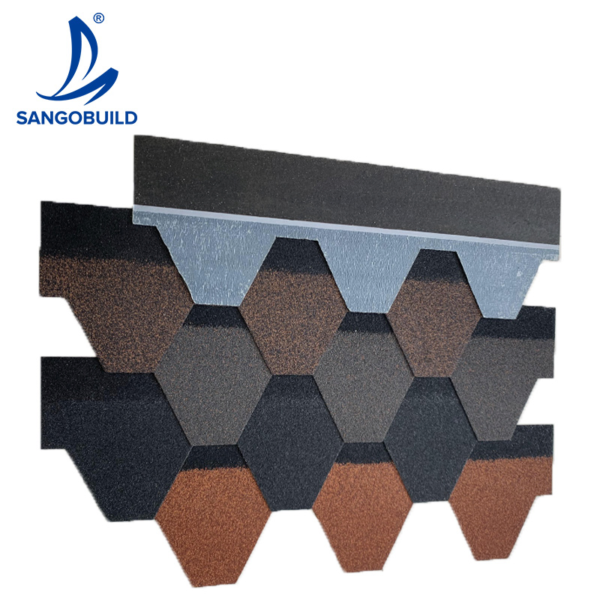 Lifetime Roofs Waterproof Goethe Mosaic Roof Tile 3-Tab Fiberglass Roofing Materials Reinforced Asphalt Shingle Roofing Tiles