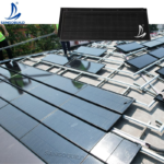 Lighter Weight Building Material Flexible Solar Roof Tile BIPV Solar Power System