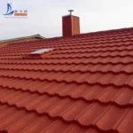 Lightweight Building Materials Aluminum Zinc Stone Coated Metal Roof Tile