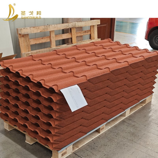 Lightweight Roofing Materials Stone Coated Roof Tiles Long Span Aluminum Roofing Sheets