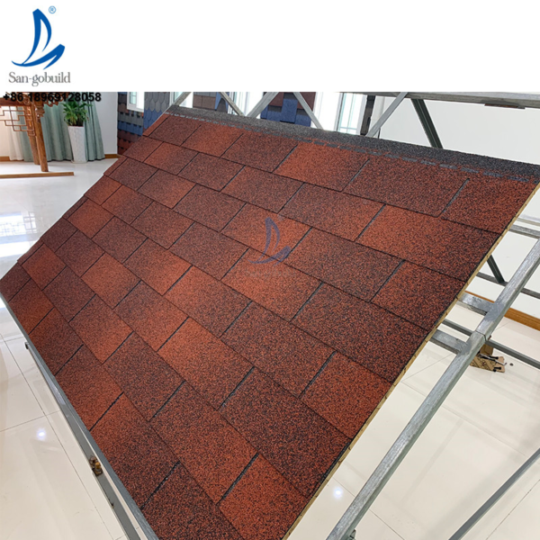 Lightweight Structural Housewaterproof Vietnam Asphalt Roof Shingles for Villa Roofing