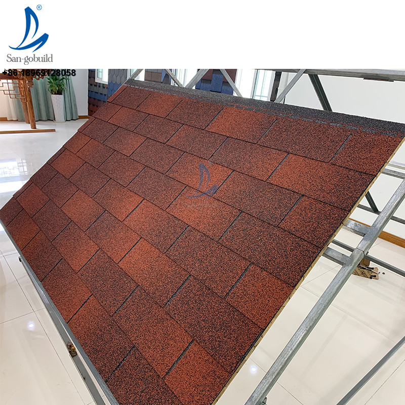 Lightweight Structural Housewaterproof Vietnam Asphalt Roof Shingles for Villa Roofing Lightweight Structural Housewaterproof Vietnam Asphalt Roof Shingles for Villa Roofing