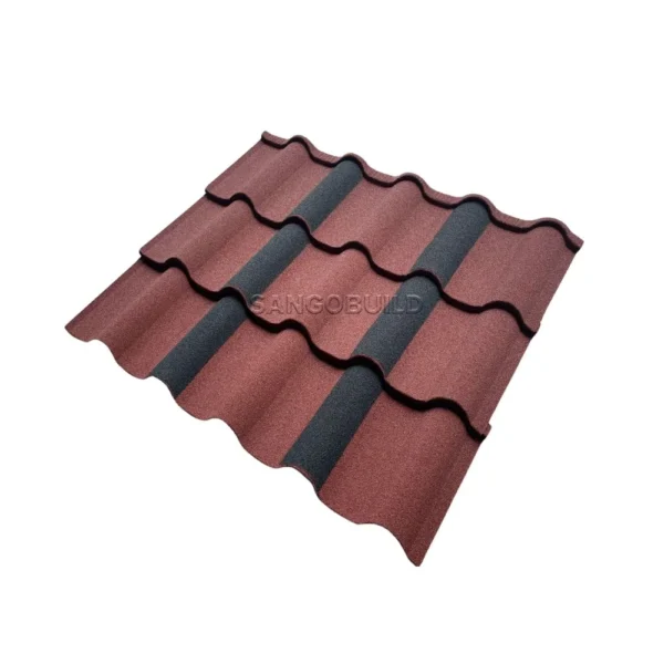 Long-Lasting Color Retention Technology Galvanized Steel Roofing Tiles House Tiles