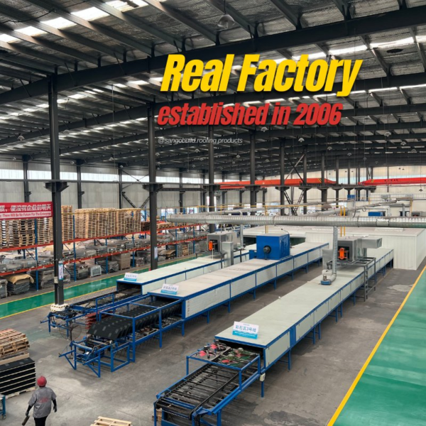 Long-Size Stone Coated Roof Tiles China Factory Building Materials Aluminum Roofing Sheet