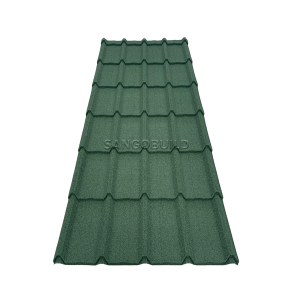 Long Span Aluminum Roofing Tile Corrugated Bamboo Stone Coated Metal Roofing Sheet