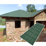 Long Span Aluminum Roofing Tile Corrugated Bamboo Stone Coated Metal Roofing Sheet