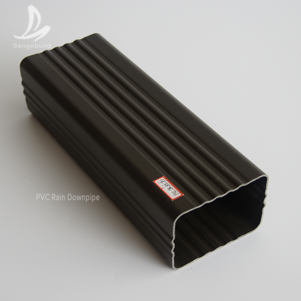 Lowes Rain Gutter and Accessories PVC Rain Channel for Rainwater Collector System