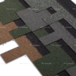 Lowest Price Ghana Asphalt Shingle Tiles Laminated Fiberglass Roofing Shingles for Sale