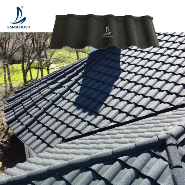 Luxury Design Lightweight Stone Coated Roof Tiles