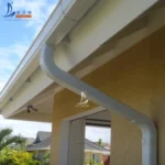 Malaysia Colored Vinyl Rain Downspouts Rainwater Collector Roof Rain Gutter Accessories