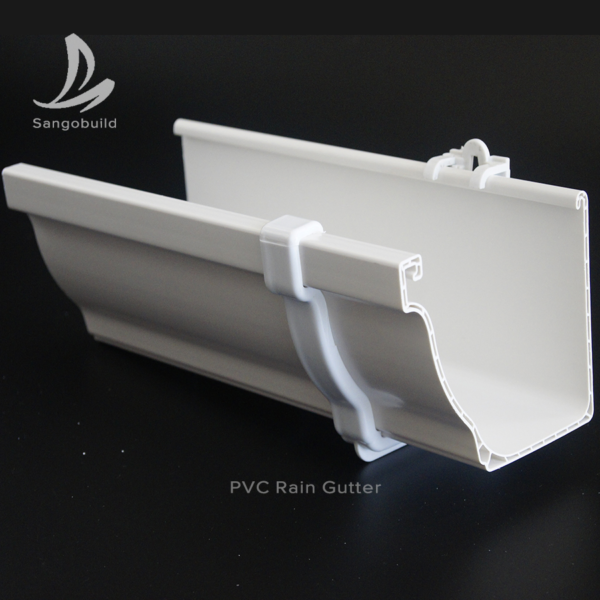 Malaysia Low Price Plastic Roof Rain PVC Rain Gutters