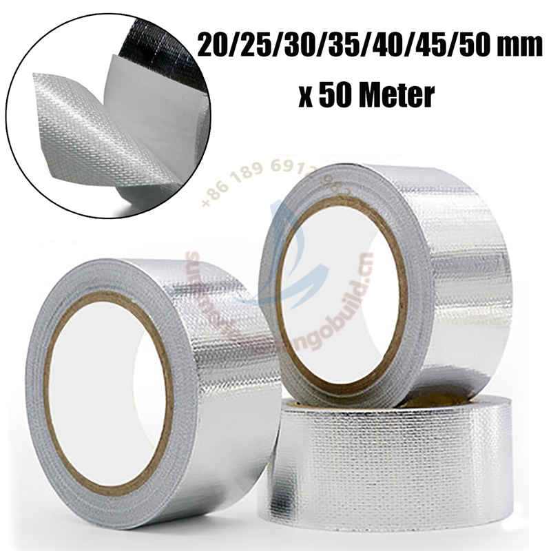 Male Roofing Material a Class Leak Proof Manufacturing Butyl Rubber Foil Tape Male Roofing Material a Class Leak Proof Manufacturing Butyl Rubber Foil Tape