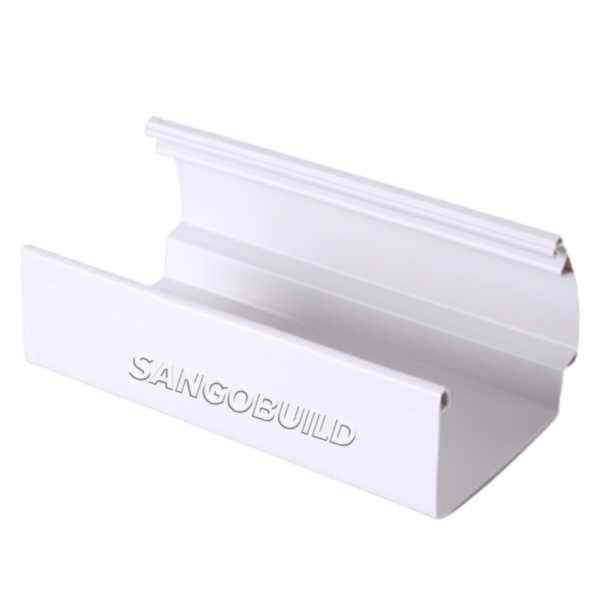 Manufacturer Gutter Factory Price Roof Water Downspout off Valve Drain-Pipe PVC Gutter