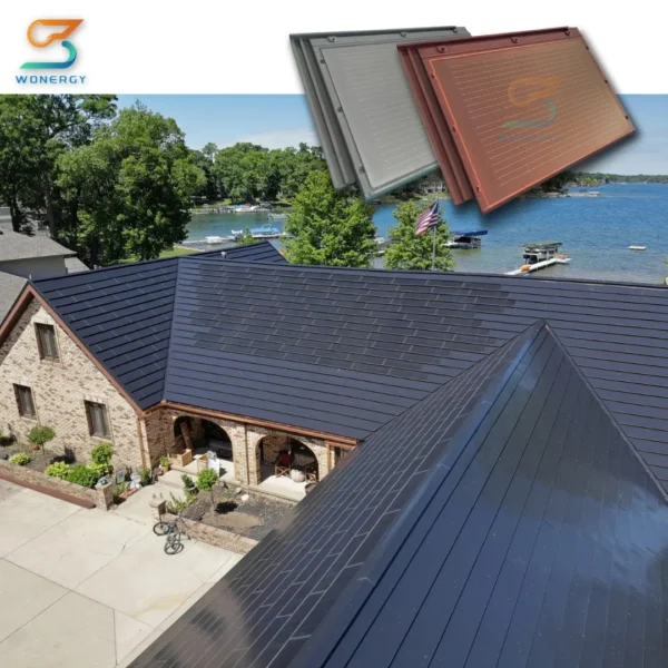 Manufacturer Solar Power Energy Storage System 5kw off Grid Home Use Solar Roof Tiles