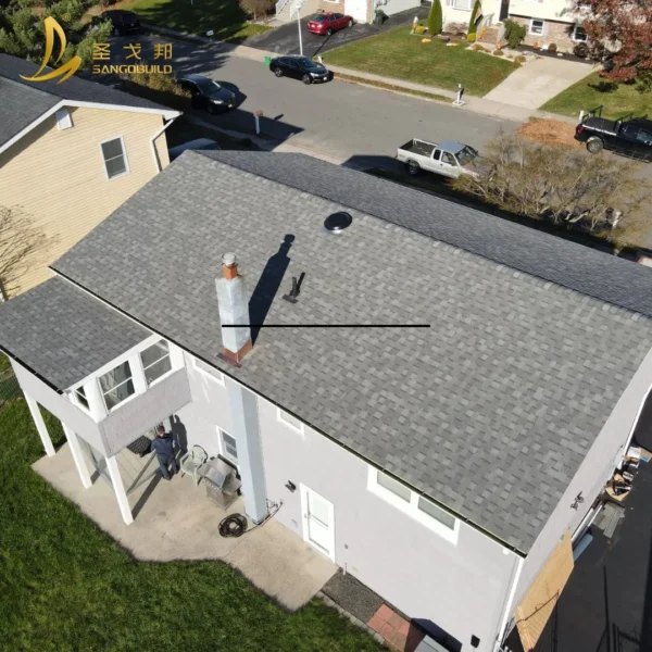 Minimalist Building Material Roofing Shingles Durable Waterproof Asphalt Shingles