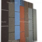 Modern Building Material Natural Stone Chips Covering Fiberglass Shingles Asphalt Bitumen Roof Shingle