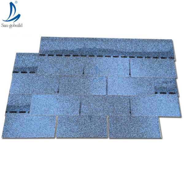Modern Building Material Staircase Roofing Style Heat Resistant Roofing Tile Asphalt Shingle