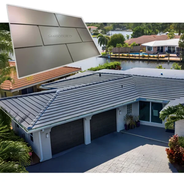 Modern Design Aluminum-Alloy Roof Tiles Metal Building Materials Composite Metal Roofing Sheet