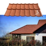 Modern Heat Resistant Fade Customized Tudor Color Stone Coated Aluzinc Metal Roofing Tiles