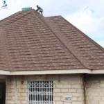 Modern House Long Life Roofing Building Materials Stone Coated Metal Roof Tile