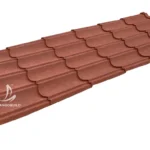 Morocco Seaside Resistant Rustproof Metal Roofing Double Roman Roof Tiles