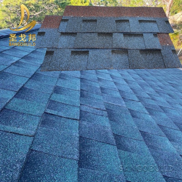 Most Hot Sale Roofing Materials Easy Install 3 Tab Indonesia Tiles Price Asphalt Shingles