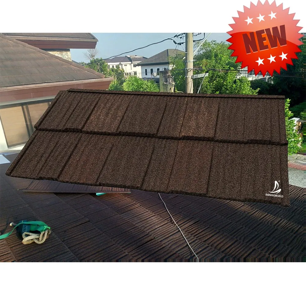 New Arrival Building Materials Self-Locking Stone Coated Metal Roofing Tiles Without Batten New Arrival Building Materials Self-Locking Stone Coated Metal Roofing Tiles Without Batten