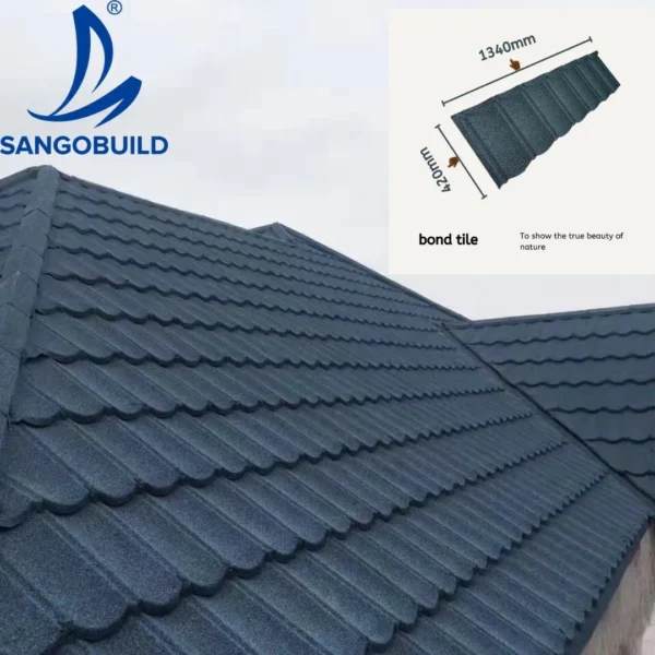 New Design Metal Roof Steel Metal Roof Aluminum Corrugated Roofing Sheets Stone Coated Roof Tile