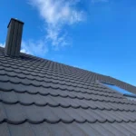 New Tudor Type Roofing Tiles Houses Building Materials Zambia Stone Coated Metal Roof Tile