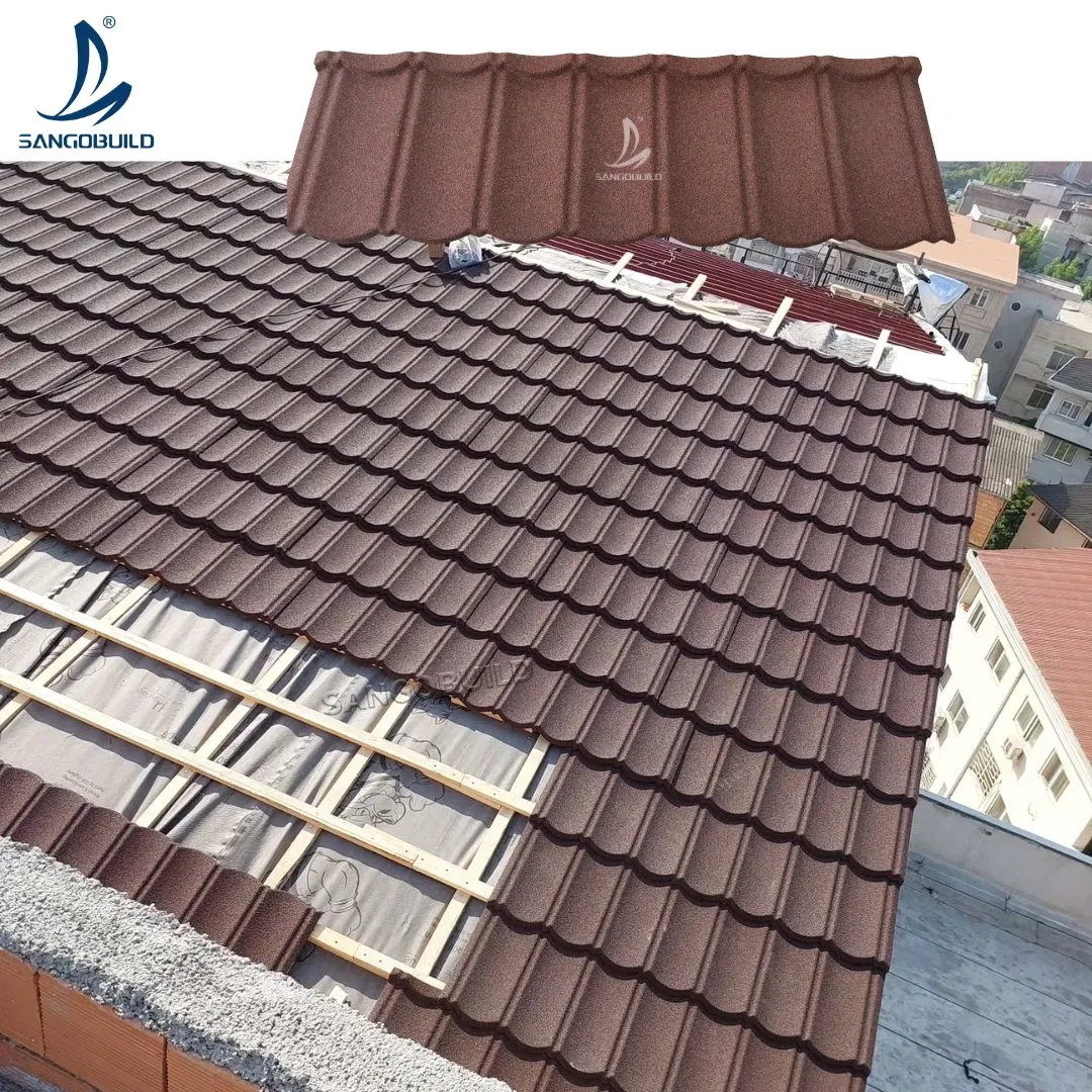 New Zealand Natural Stone Sand Coated Roof Tile New Zealand Natural Stone Sand Coated Roof Tile