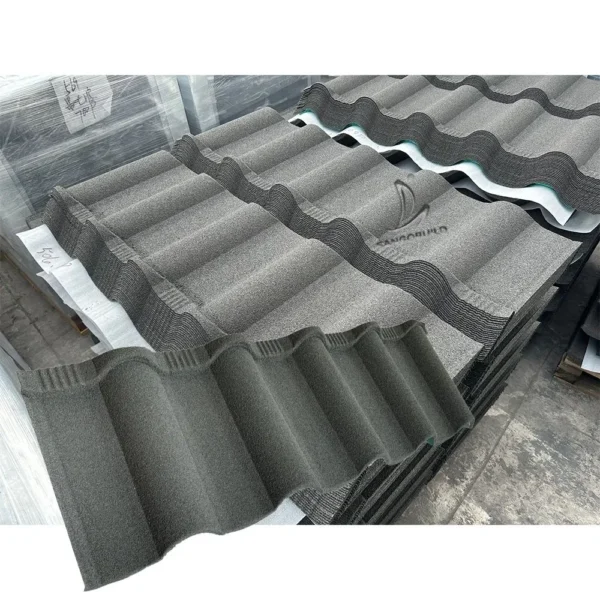 New Zealand Quality Standard Stone Coated Metal Golan Roof Tiles
