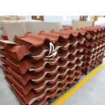 No Leaking Building Materials Stone Coated Interlocking Roofing Tiles